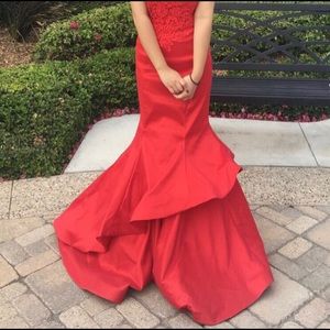 Faviana Red 7970 Dress - Gown